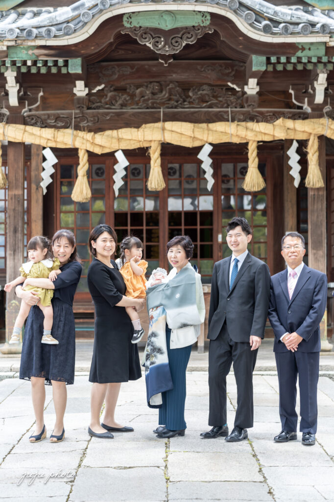 お宮参り　百舌鳥八幡宮