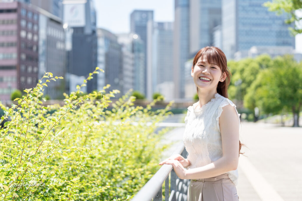 プロフィール写真　中之島