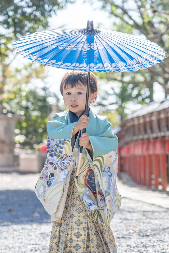 七五三　成田山　男の子　３歳