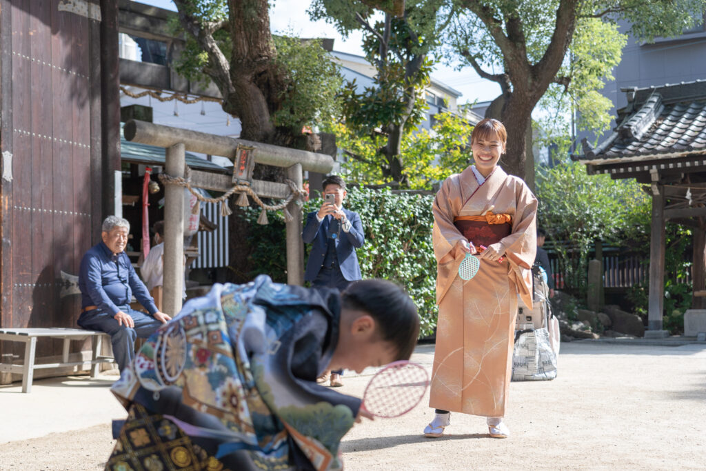 七五三　海老江八坂神社