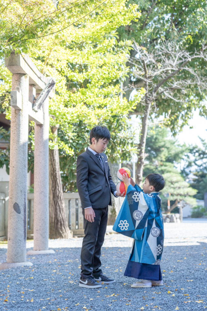 七五三　成田山不動尊