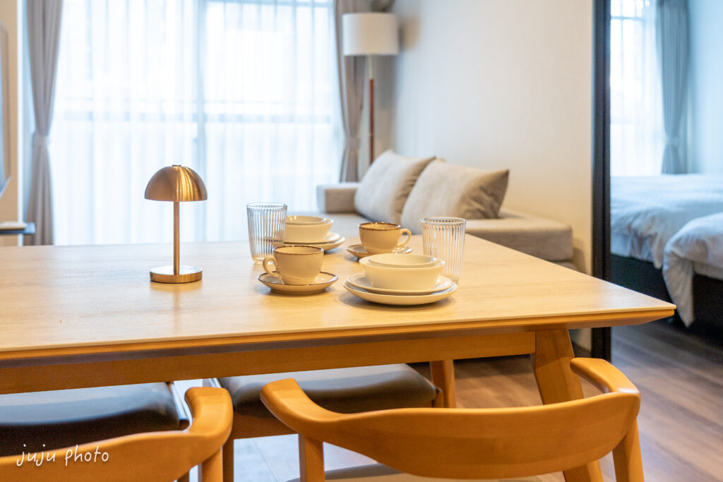 民泊撮影 リビング