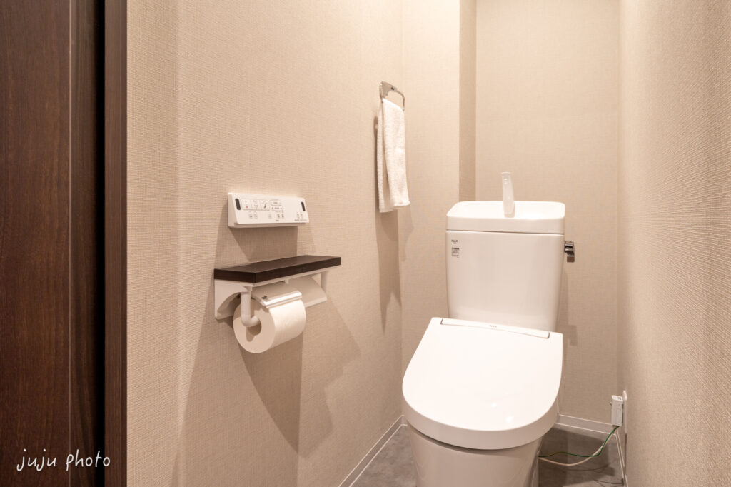 トイレ 民泊撮影