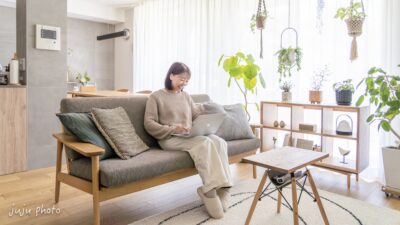 平野えり　ホームページ撮影