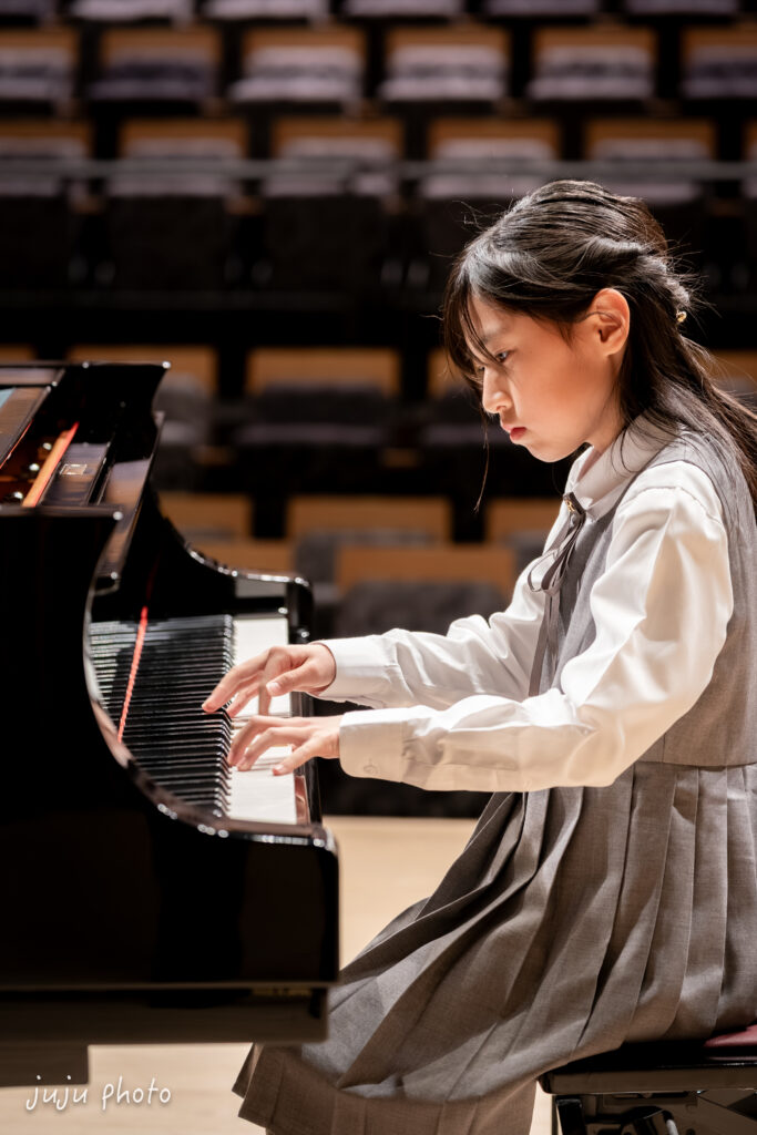 ピアノ発表会　出張撮影