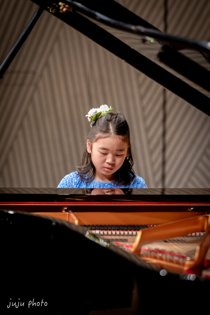 ピアノ発表会　出張撮影